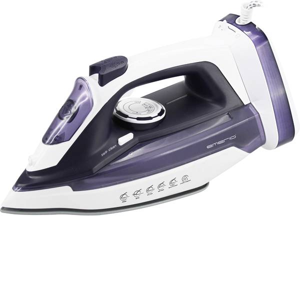 Ferri da stiro - EMERIO SI-113087 Ferro da stiro a vapore Bianco, Nero 2200 W - Ferri da stiro - EMERIO SI-113087 Ferro da stiro a vapore Bianco, Nero 2200 W -