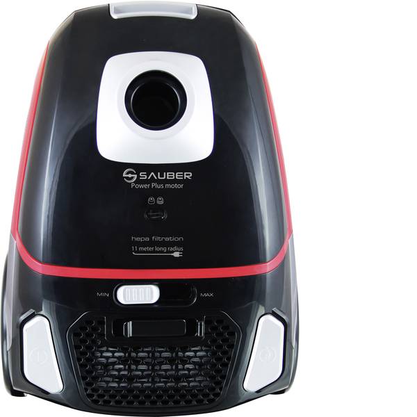 Aspirapolveri - SAUBER V20 600 W Nero, Rosso, Argento - Aspirapolveri - SAUBER V20 600 W Nero, Rosso, Argento -