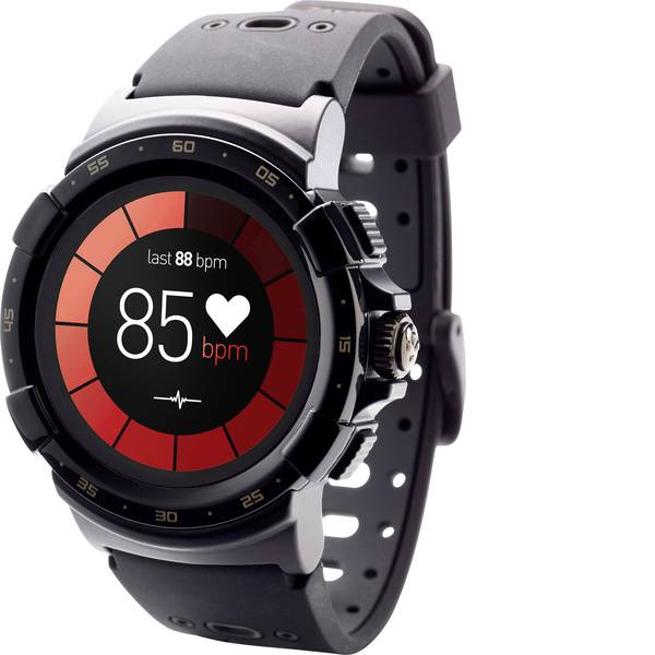 Dispositivi indossabili - MyKronoz ZE Sport2 Smartwatch Nero - Dispositivi indossabili - MyKronoz ZE Sport2 Smartwatch Nero -