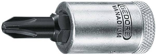 Gedore IKS 30 1 6666610 Croce Phillips Inserto giravite  10 mm 3/8" PH 1   3/8" (10 mm)