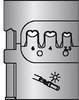 Gedore 8140-25 2078104 Matrice di crimpaggio Connessioni MC3 e MC4 Adatto per MC4 2.5 fino a 6 mm²