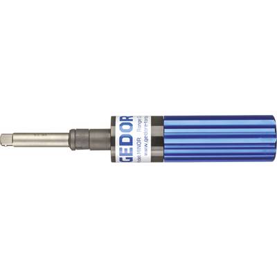 Un chiave dinamometrica Gedore blu con impugnatura regolabile. Adatta per serrare viti e dadi con precisione.