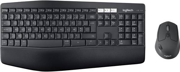 Logitech MK850 PERFORMANCE Bluetooth® Kit tastiera, mouse Ergonomico Inglese UK, QWERTY Nero