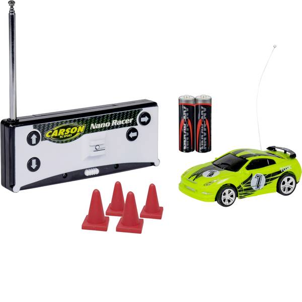 Auto telecomandate - Carson Modellsport 500404181 Nano Racer Toxic 1:60 Automodello per principianti Elettrica Auto stradale Trazione - Auto telecomandate - Carson Modellsport 500404181 Nano Racer Toxic 1:60 Automodello per principianti Elettrica Auto stradale Trazione -