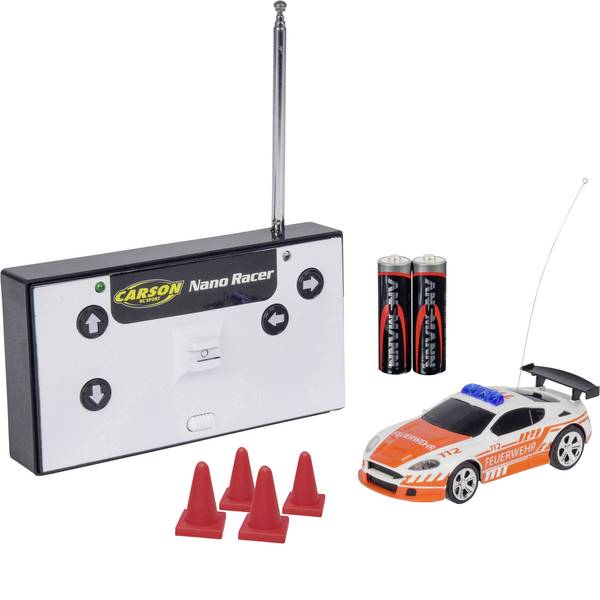 Auto telecomandate - Carson Modellsport 500404180 Nano Racer Feuerwehr 1:60 Automodello per principianti Elettrica Veicolo di emergenza - Auto telecomandate - Carson Modellsport 500404180 Nano Racer Feuerwehr 1:60 Automodello per principianti Elettrica Veicolo di emergenza -