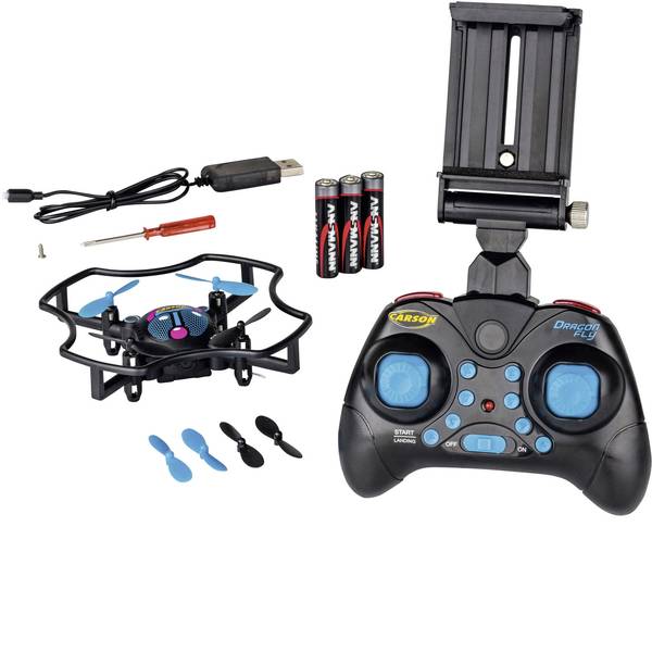Quadricotteri e droni per principianti - Carson Modellsport Dragonfly FPV Quadricottero RtF Principianti, Per foto e riprese aeree - Quadricotteri e droni per principianti - Carson Modellsport Dragonfly FPV Quadricottero RtF Principianti, Per foto e riprese aeree -