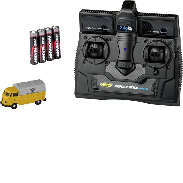 Mini auto radiocomandate elettriche - Carson Modellsport 500504123 VW Bus T1 Deutsche Post 1:87 Automodello Elettrica Auto stradale Trazione posteriore incl. - Mini auto radiocomandate elettriche - Carson Modellsport 500504123 VW Bus T1 Deutsche Post 1:87 Automodello Elettrica Auto stradale Trazione posteriore incl. -