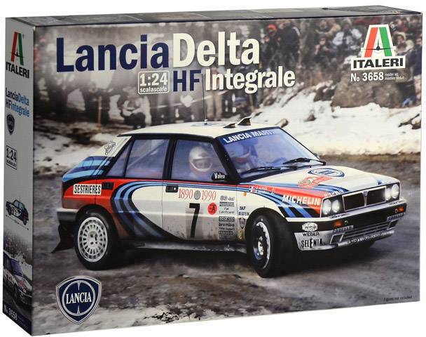 Automodello in kit da costruire Italeri 510003658 Lancia HF Integrale 1:24