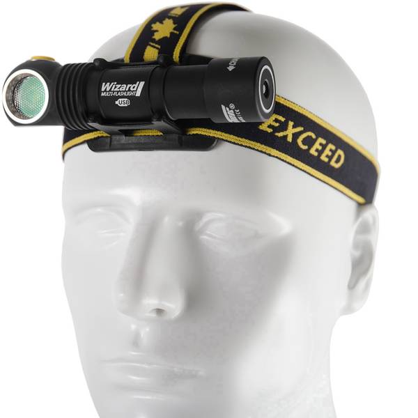 Lampade da testa - ArmyTek Wizard v3 LED Lampada frontale a batteria ricaricabile 1000 lm F05401SC - Lampade da testa - ArmyTek Wizard v3 LED Lampada frontale a batteria ricaricabile 1000 lm F05401SC -