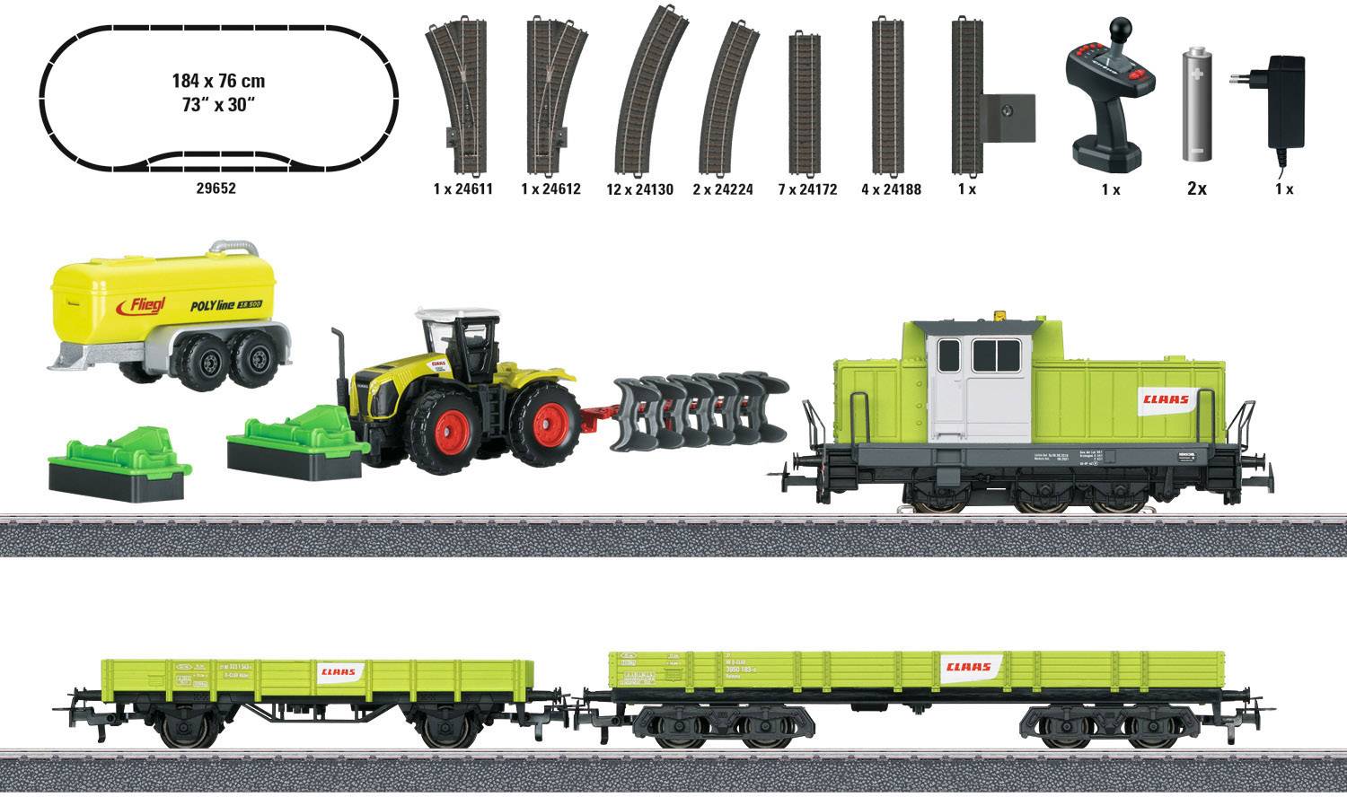 Märklin 24130-12 x CURVO C-Binari r1 30 ° da startset NUOVO