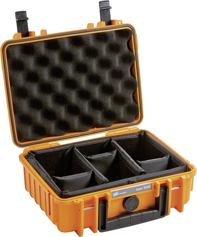 B & W International outdoor.cases Typ 1000 Valigetta rigida per fotocamera Impermeabile