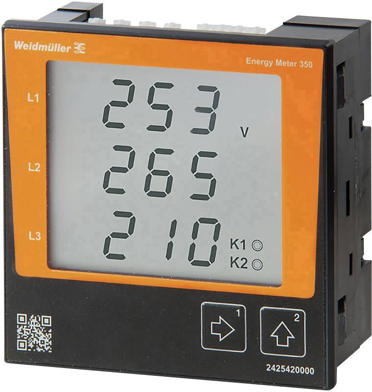 Weidmüller ENERGY METER 350 Strumento di misura digitale da pannello
