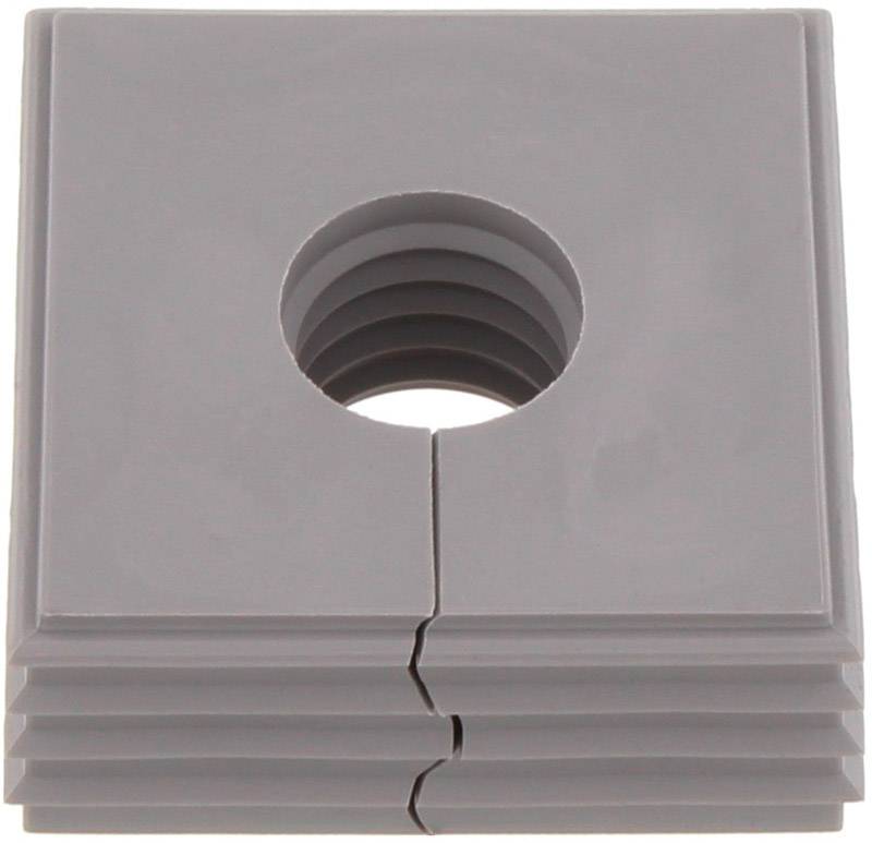 Weidmüller CABTITE SE 15-16 LRG GY Cornice di tenuta scanalato Ø (max.) 16 mm TPE (miscela speciale inodore di gomma) Grigio luminescente 10 pz.