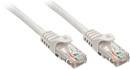 Due cavi Ethernet bianchi con connettori RJ45, utilizzati per la connessione di computer in rete.