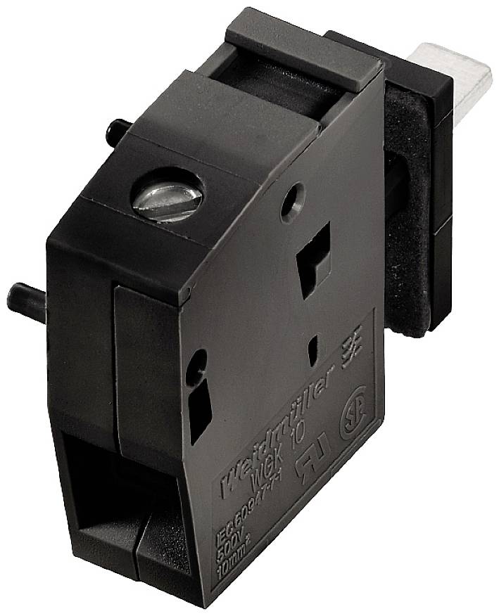 Weidmüller 2439500000 Morsetto componibile 16 mm A vite Nero 1 pz. Pezzo