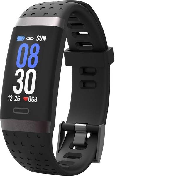 Dispositivi indossabili - swisstone SW 380 HR schwarz Fitness Tracker Nero - Dispositivi indossabili - swisstone SW 380 HR schwarz Fitness Tracker Nero -