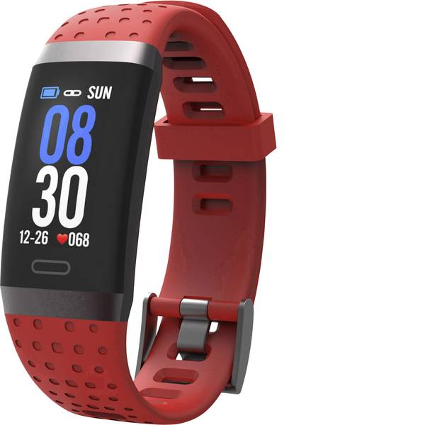 Dispositivi indossabili - swisstone SW 380 HR rot Fitness Tracker Rosso - Dispositivi indossabili - swisstone SW 380 HR rot Fitness Tracker Rosso -