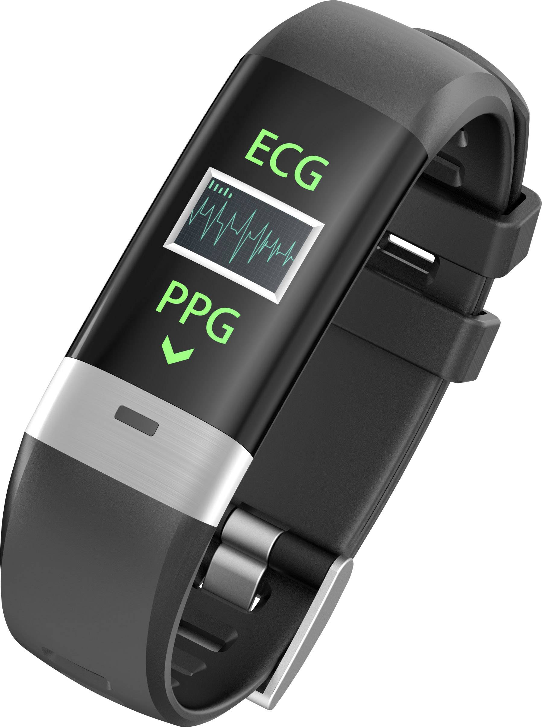 swisstone SW 620 ECG Fitness Tracker Nero Conrad.it