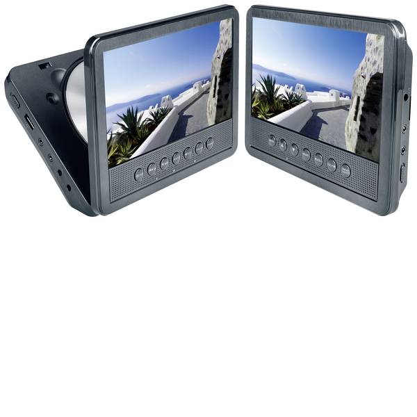 Sistemi DVD per poggiatesta auto - Reflexion DVD 7052 Lettore DVD per poggiatesta con 2 monitor Diagonale schermo=17.8 cm (7 pollici) - Sistemi DVD per poggiatesta auto - Reflexion DVD 7052 Lettore DVD per poggiatesta con 2 monitor Diagonale schermo=17.8 cm (7 pollici) -