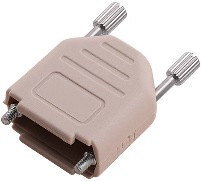 encitech DPPK09-FMLG-K 6353-0141-01 Numero Poli (num): 9 Poliammide 180 ° Grigio chiaro 1 pz.