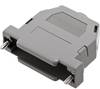 encitech CCOV09-SN-LG 2360-0101-11 Alloggiamento D SUB Numero Poli (num): 9 Plastica 180 ° Grigio chiaro 1 pz.