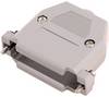 encitech CCOV 09-SC-LG 2360-0102-11 Alloggiamento D SUB Numero Poli (num): 9 Plastica 180 ° Grigio chiaro 1 pz.
