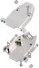 encitech CCOV09ME 2360-0106-01 Alloggiamento D SUB Numero Poli (num): 9 Colata di zinco 180 ° Metallo 1 pz.