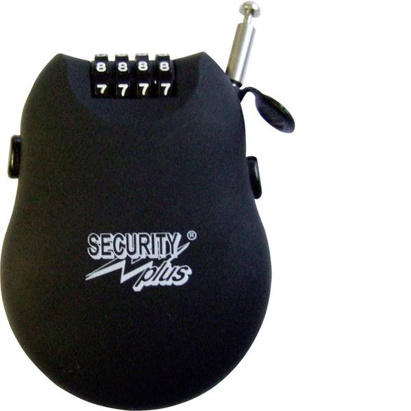 Lucchetti da bicicletta - Security Plus RB76-2 Lucchetto a cavo Nero Lucchetto a codice - Lucchetti da bicicletta - Security Plus RB76-2 Lucchetto a cavo Nero Lucchetto a codice -