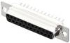 encitech DD25-FTBS 2103-0100-13 Connettore femmina SUB-D 180 ° Numero Poli (num): 25 Pin a saldare 1 pz. Tray