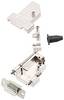 encitech DTSL09-LJSRG-S-HDS15-W-K 6355-8043-11 KIT connettori femmina SUB-D 45 ° Numero Poli (num): 15 Punte a saldare 1 pz.