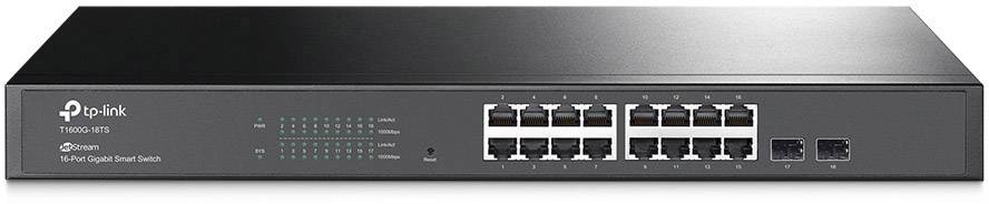 TP-Link T1600G-18TS(TL-SG2216) Gestito L2/L2+ Gigabit Ethernet (10/100/1000) 1U