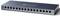 Un interruttore Ethernet grigio a 16 porte del produttore TP-Link, modello TL-SG1016D, con indicatori LED per la gestione della rete.