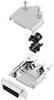 TRU COMPONENTS TCDTPKM15DBSK 7708520 KIT connettori femmina SUB-D 180 ° Numero Poli (num): 15 Punte a saldare 1 pz.