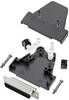 TRU COMPONENTS TCTRIP25DMPK 7708704 KIT connettori maschio SUB-D 180 ° Numero Poli (num): 25 Punte a saldare 1 pz.