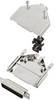 TRU COMPONENTS TCDTPKM25DMPK 7709640 KIT connettori maschio SUB-D 180 ° Numero Poli (num): 25 Punte a saldare 1 pz.