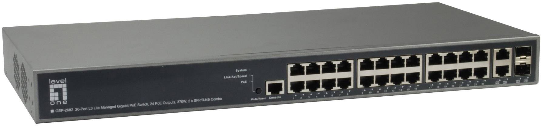LevelOne 59924903 GEP-2682 Managed Switch Switch di rete 1 GBit/s