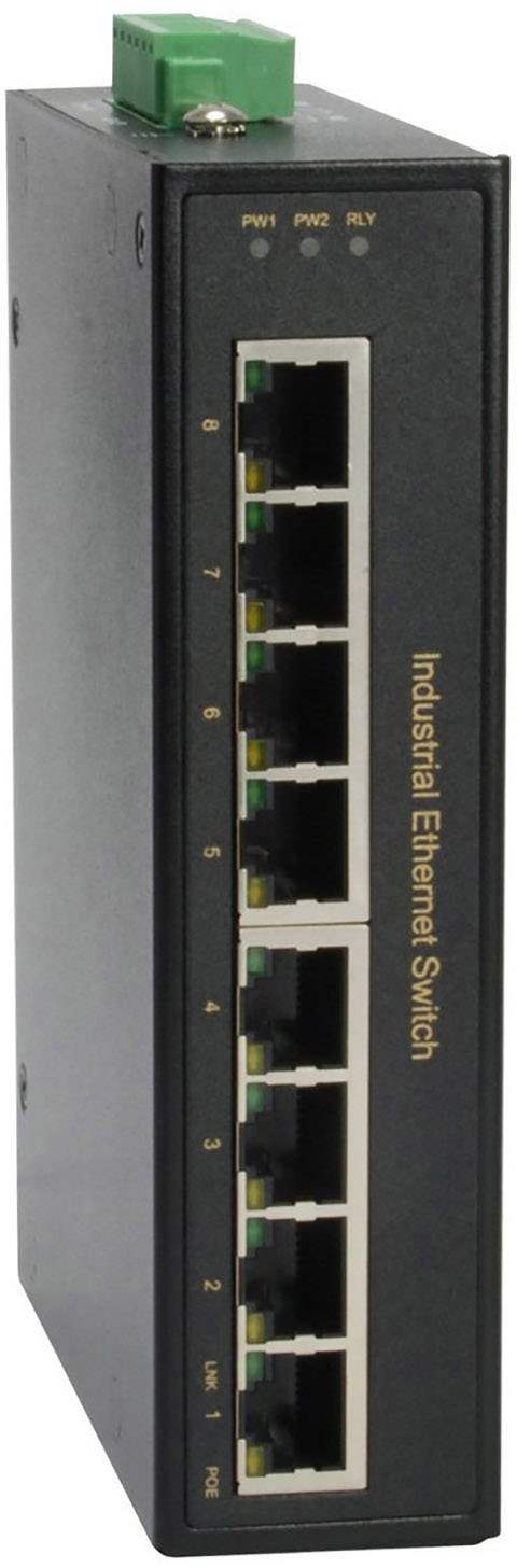 LevelOne 55051707 IFP-0801 Industrie Switch Switch di rete 10 / 100 MBit/s Funzione PoE