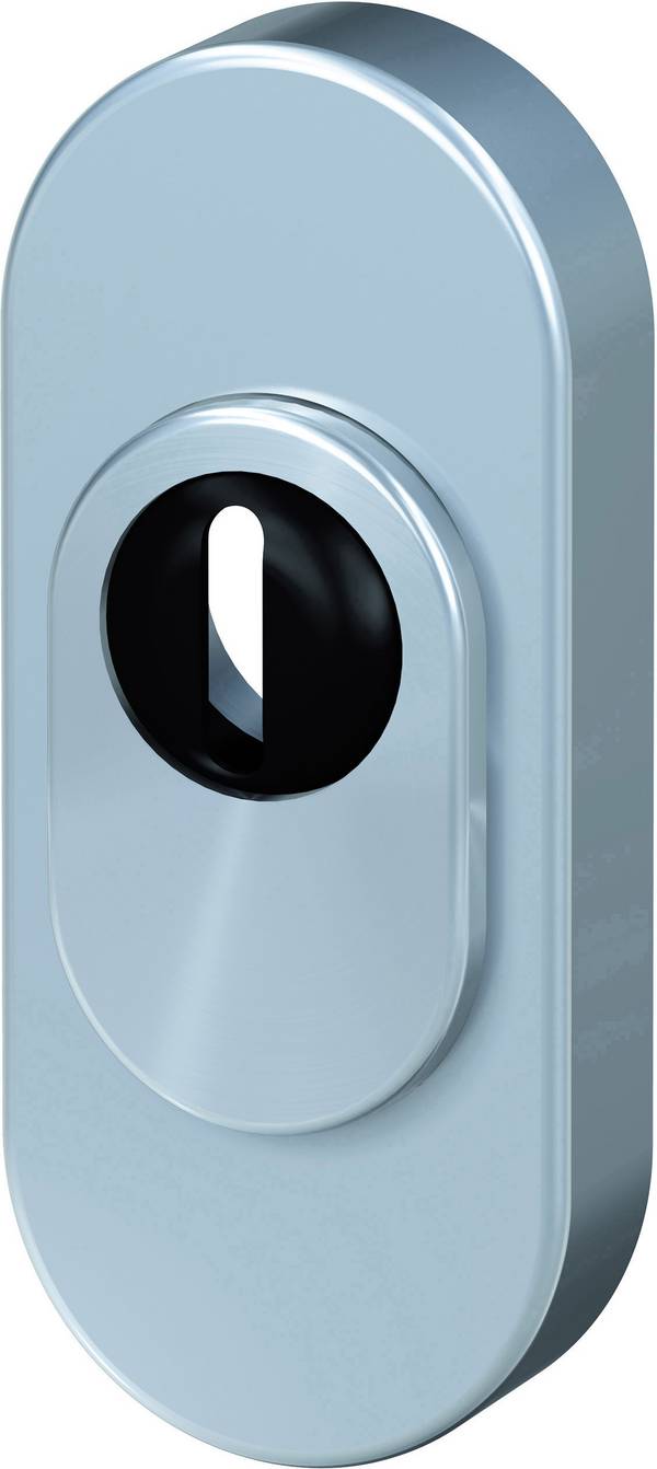 Basi 1200-0008 Rosetta di sicurezza con copri cilindro acciaio inox