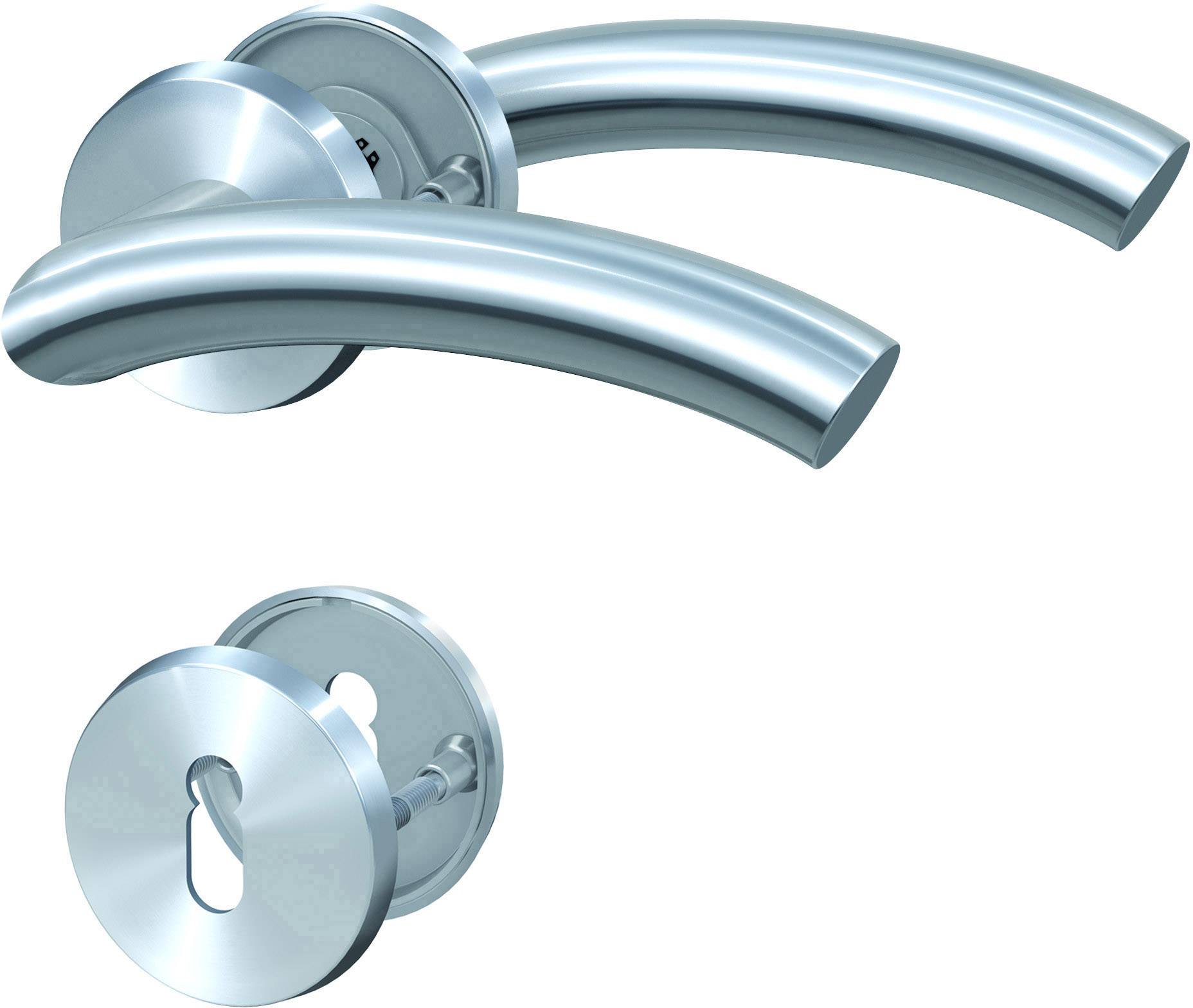 Basi 7309-2208 Maniglia per porta con rosetta
