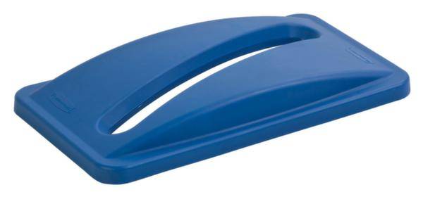 Rubbermaid 0086876147636 Coperchio Polietilene (L x L x A) 520 x 290 x 70 mm Blu 1 pz.