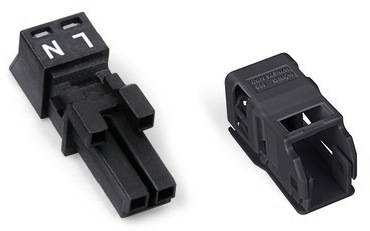 WAGO 890-202/342-000 Connettore di alimentazione 890 Presa Tot poli: 2 16 A Nero 50 pz.