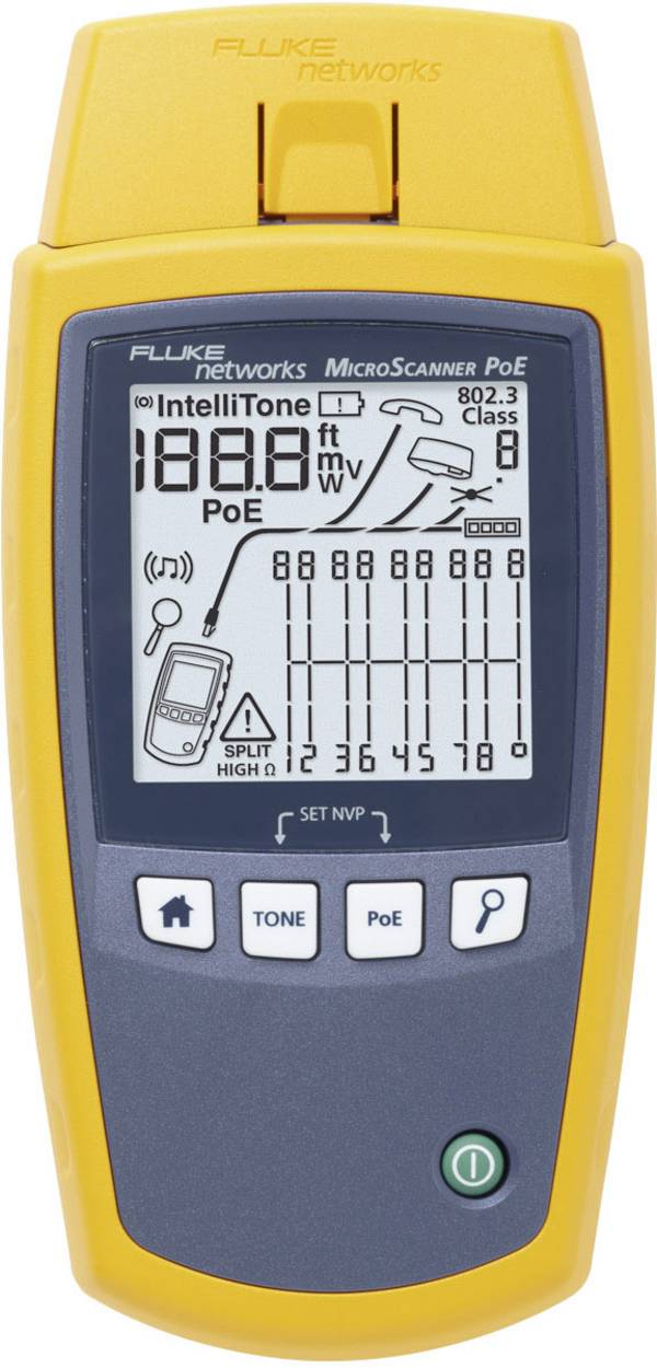 Misura cavi 5018508 Fluke Networks MS-POE  Audio/Video, Rete, Telecomunicazione