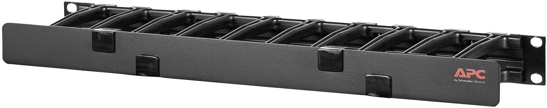 APC AR8602A 19 pollici Pannello passacavi per armadio rack 1 U Nero