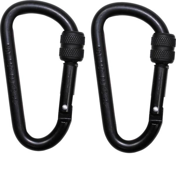 Tende e accessori - Moschettone MFH D8x80S 27536A 2 pz. - Tende e accessori - Moschettone MFH D8x80S 27536A 2 pz. -