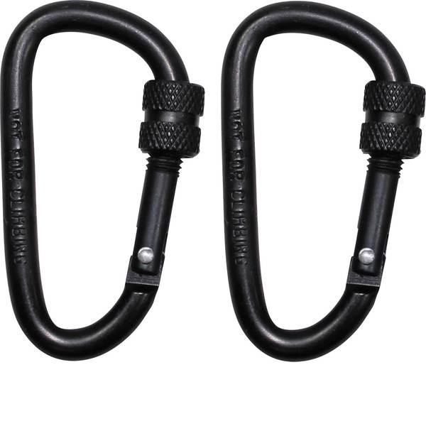 Tende e accessori - Moschettone MFH D6x60S 27535A 2 pz. - Tende e accessori - Moschettone MFH D6x60S 27535A 2 pz. -