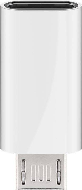 GOOBAY Adattatore Micro USB Maschio a USB-C&trade Femmina Bianco Bianco-0