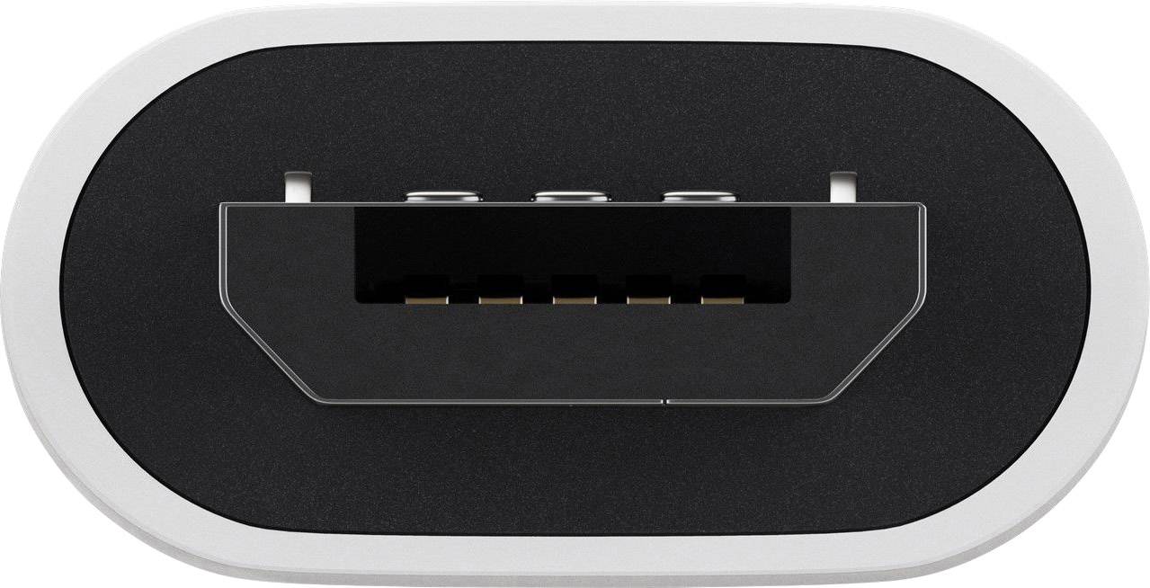 GOOBAY Adattatore Micro USB Maschio a USB-C&trade Femmina Bianco Bianco-2