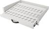 Digitus DN-19-TRAY-2-450 19 pollici Ripiano porta apparecchi per armadio rack 2 U Adatto per profondità armadio: da 450 mm Grigio, Grigio (RAL 7035)