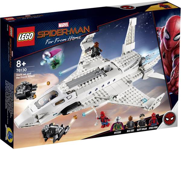 LEGOŽ Marvel Super Heroes - LEGOŽ MARVEL SUPER HEROES 76130 Starks Jet e il drone attacco - LEGOŽ Marvel Super Heroes - LEGOŽ MARVEL SUPER HEROES 76130 Starks Jet e il drone attacco -