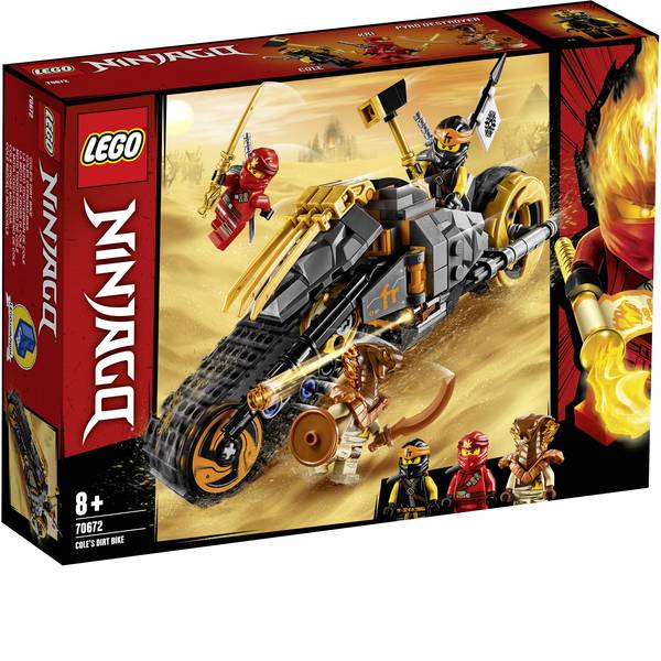LEGOŽ Ninjago - LEGOŽ NINJAGO 70672 Coles off-road bike - LEGOŽ Ninjago - LEGOŽ NINJAGO 70672 Coles off-road bike -